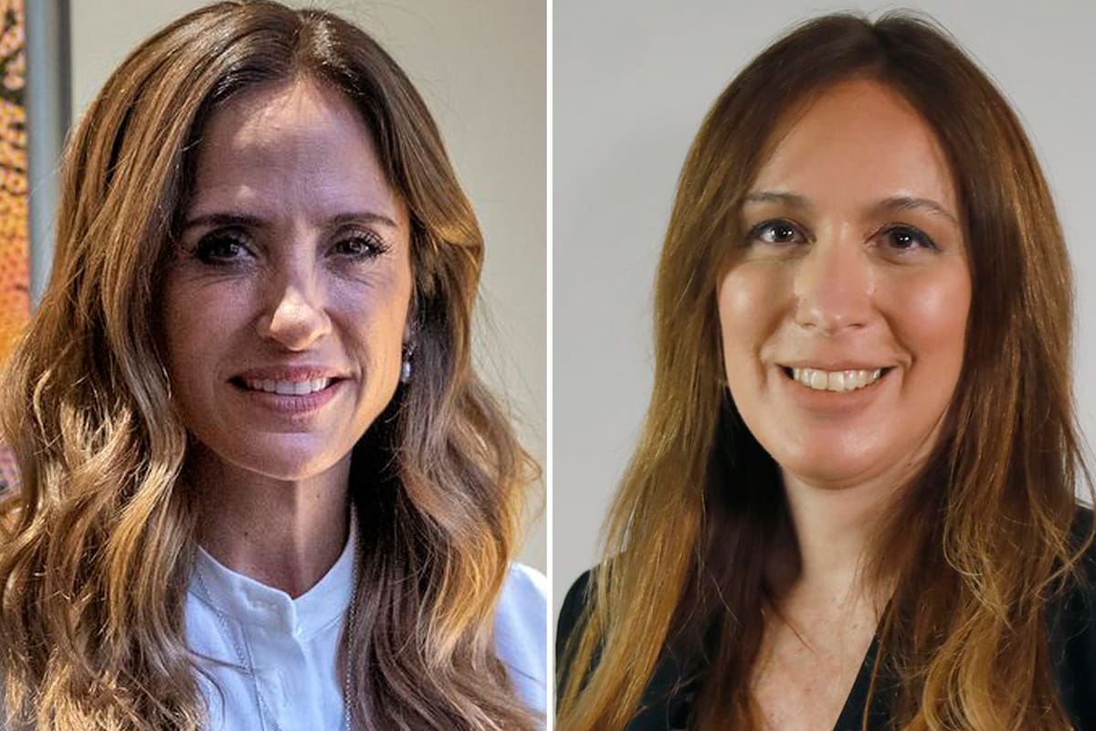 Victoria Tolosa Paz y María Eugenia Vidal