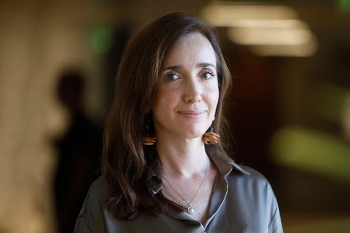 Victoria Villarruel candidata a vicepresidanta de Javier Milei, por el Frente La Libertad Avanza.