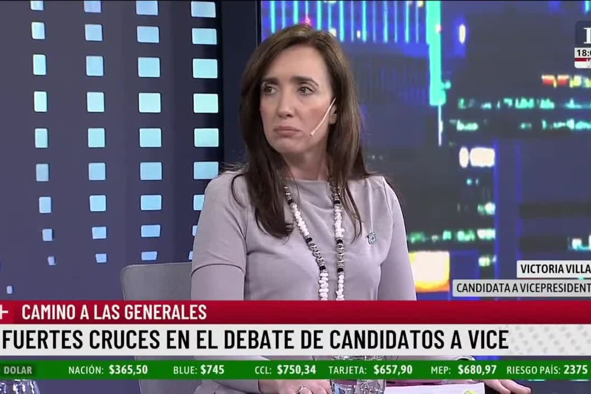 Victoria Villarruel en LN+