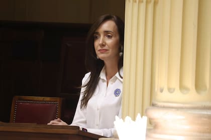 Victoria Villarruel en el Senado