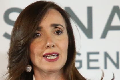 Victoria Villarruel en el acto por el Día internacional de conmemoración y homenaje a las víctimas del terrorismo, en el Senado