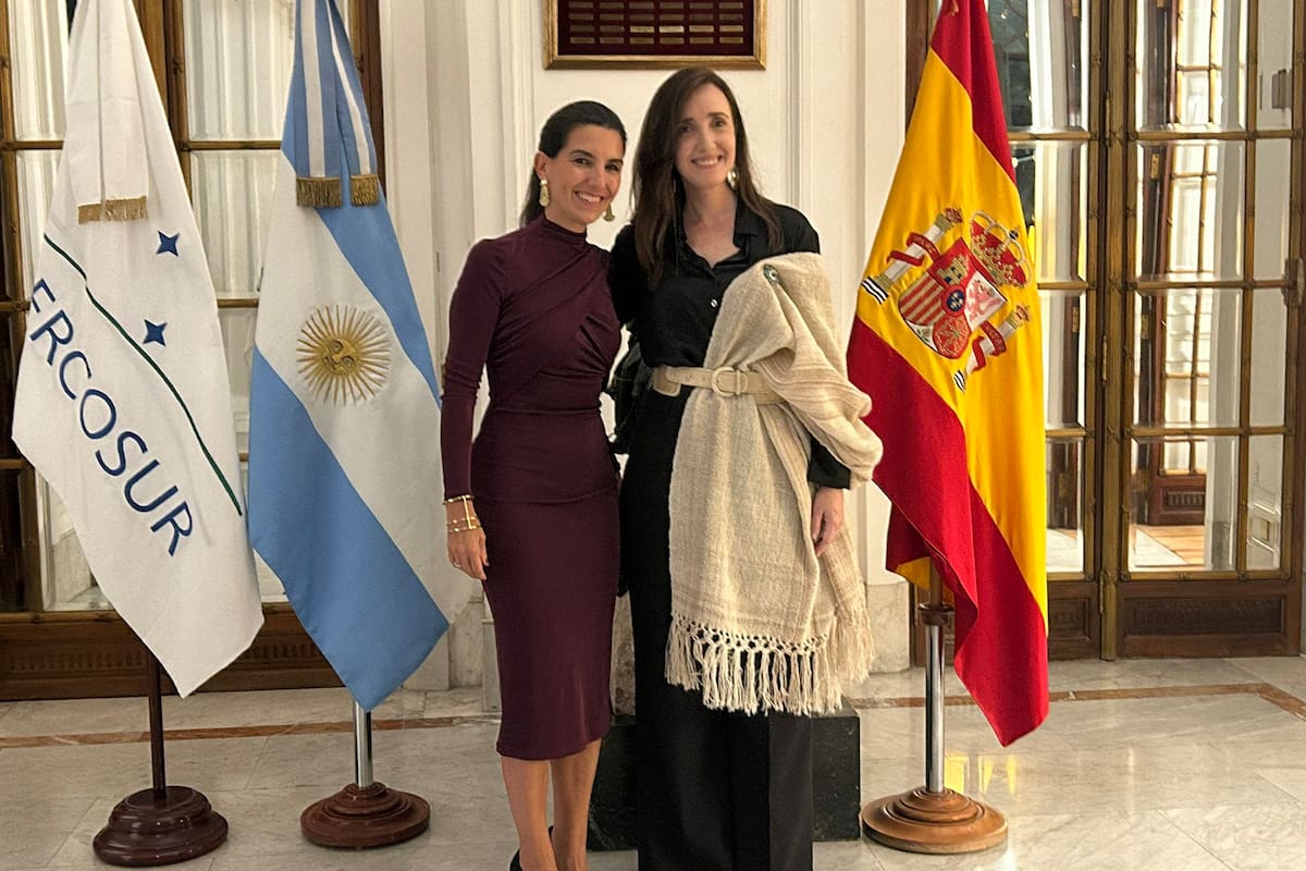 Victoria Villarruel en España con Rocío Monasterio, la exlíder de Vox en Madrid