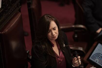 Victoria Villarruel, en otra jornada complicada para el oficialismo en el Senado