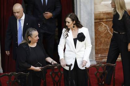 Victoria Villarruel, lista para el tenso reencuentro con Milei