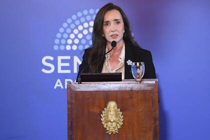 Victoria Villarruel reclamó públicamente por los fondos para el Senado