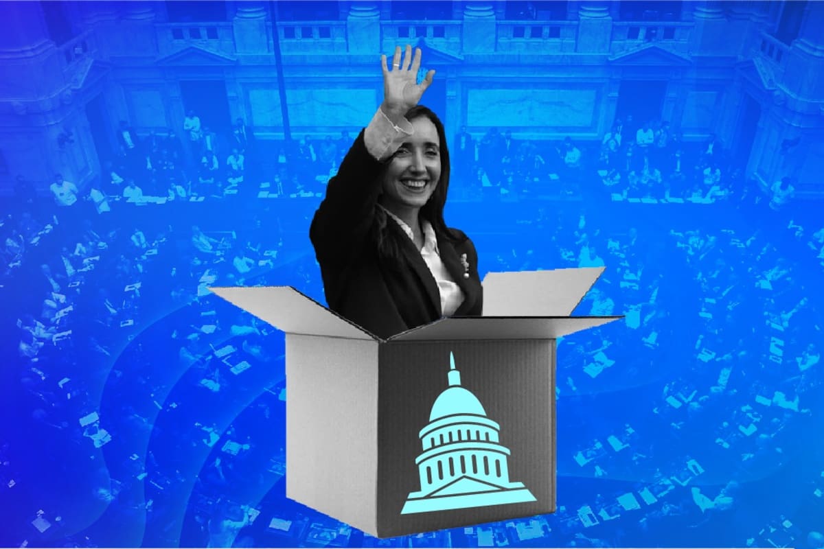 Victoria Villarruel, vicepresidenta y titular del Senado