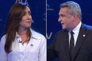 Rossi volvió a cuestionar a Villarruel por las visitas a represores y la candidata de Milei lo cruzó