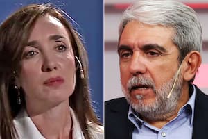 Victoria Villarruel y Aníbal Fernández