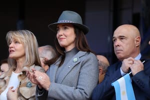 Victoria Villarruel y Bartolomé Abdala, las autoridades del Senado