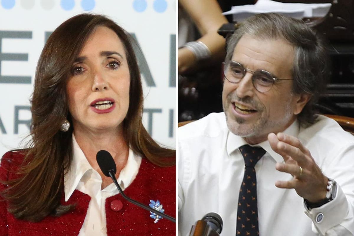Victoria Villarruel y "Bertie" Benegas Lynch