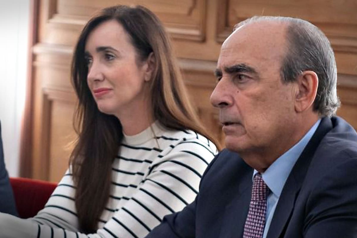 Victoria Villarruel y Guillermo Francos