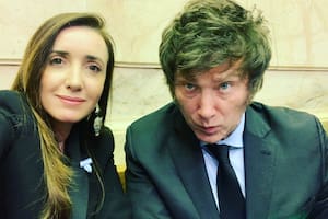 Victoria Villarruel y Javier Milei, los dos diputados de La Libertad Avanza que no repudiaron el ataque a Cristina Kirchner