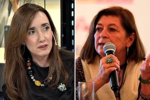 Victoria Villarruel y María Luisa Storani