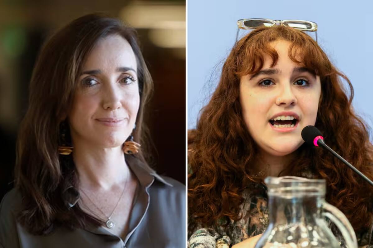 Victoria Villarruel y Ofelia Fernández