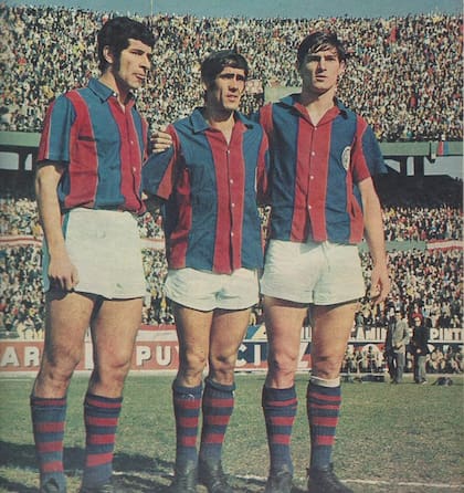 Victorio Cocco, Pedro González y Rodolfo "Lobo" Fischer, puntales de San Lorenzo de 1968