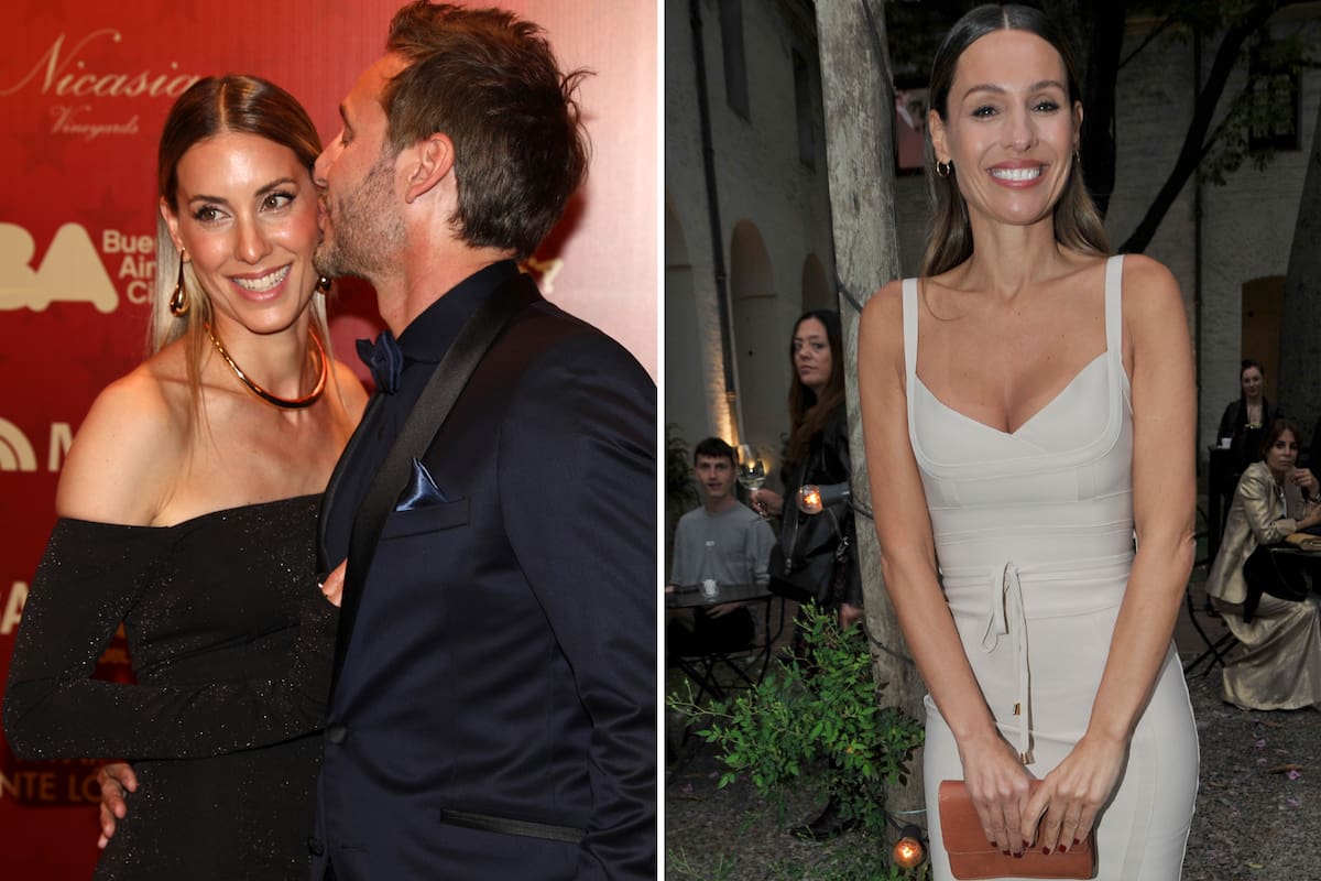 Vicuña junto a su novia en los Martín Fierro de cine; en tanto, ayer Pampita estuvo en un evento de su amiga Puli Demaría