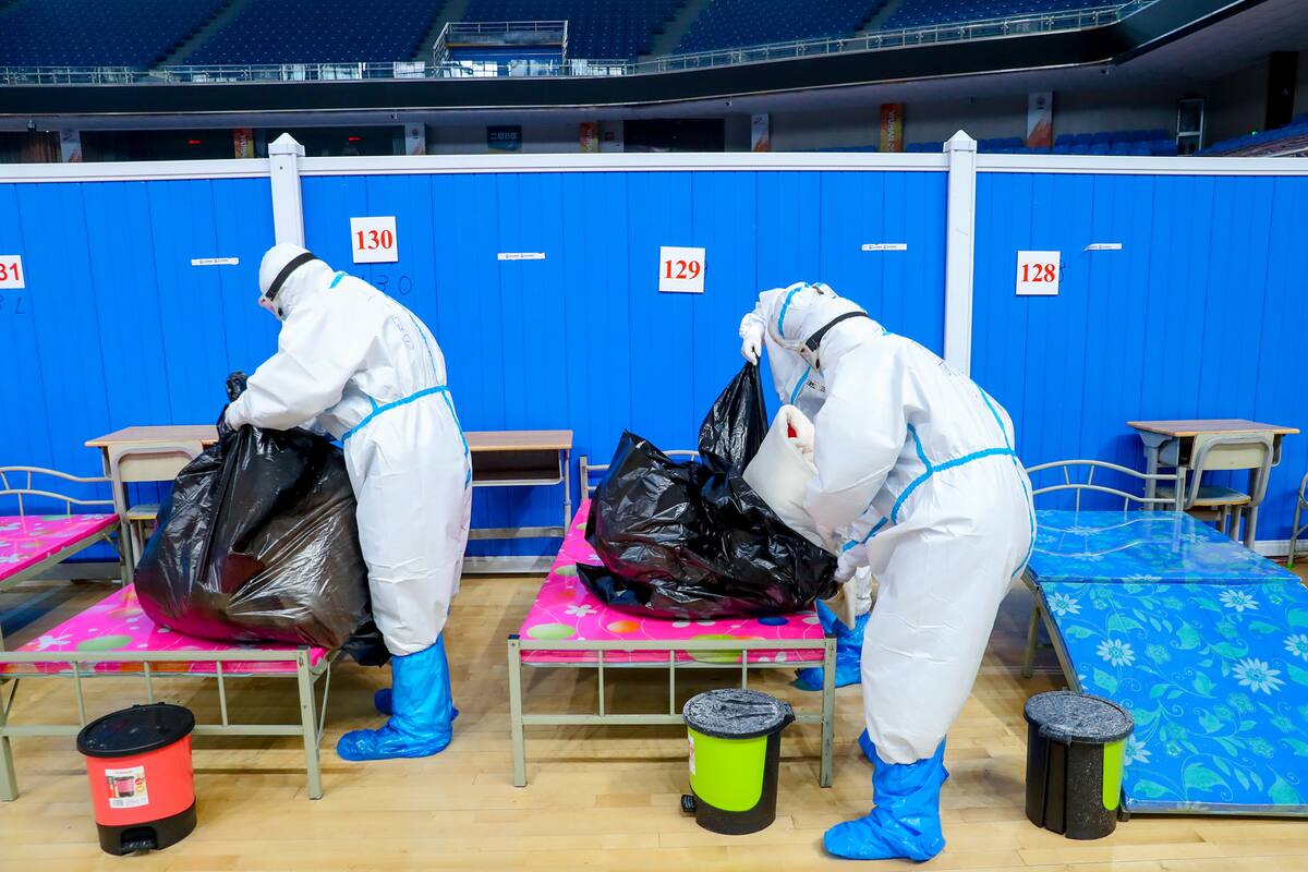 Vida cotidiana en Wuhan.