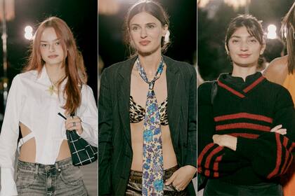 Vida Spinetta, Mía Flores Pirán y Paloma Cepeda