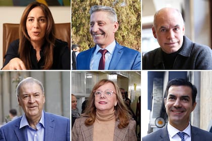 Vidal, Arcioni, Rodríguez Larreta, Schiaretti, Alicia Kirchner, Juan Urtubey