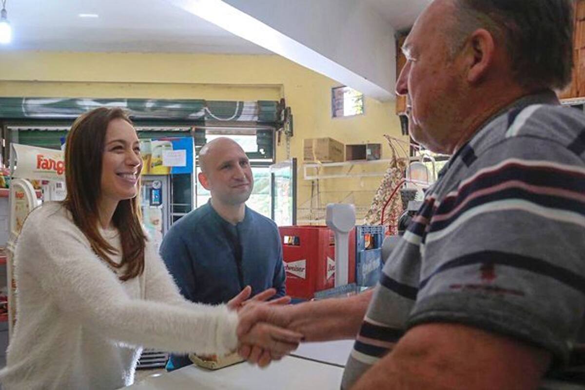 Vidal, en noviembre, durante una charla con vecinos