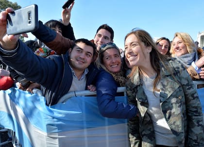 Vidal está en campaña por la reelección