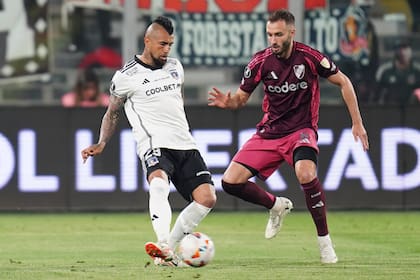Vidal se lució en el cruce de cuartos de final entre Colo Coo y River, más allá de que finalmente el conjunto chileno quedó eliminado