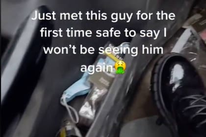 Una mujer filmó el auto de su saliente y avisó que no lo vería más