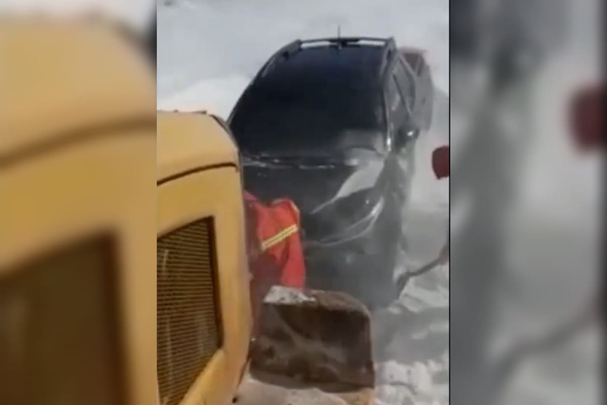Video de los mineros que rescataron a una familia atrapada en la nieve de Catamarca