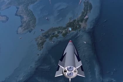 Video promocional del misil