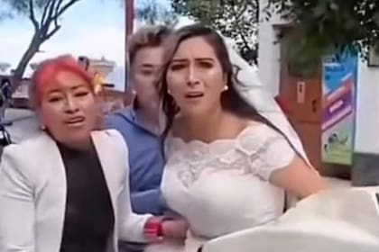 Video viral: un novio planta a su prometida minutos antes de casarse