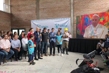 Videoconferencia del Papa Francisco con Rodriguez Larreta en la Villa 31