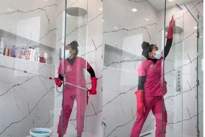 Videos virales de limpieza se convirtieron en la guía práctica para esta mujer que inició sus negocios sin experiencia previa