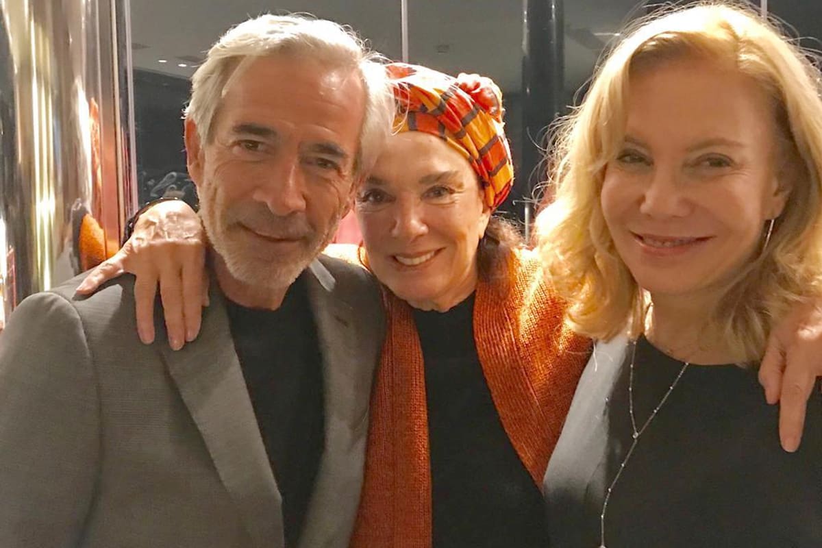 Viejos amigos. Graciela Borges y Cecilia Roth, junto a Imanol Arias