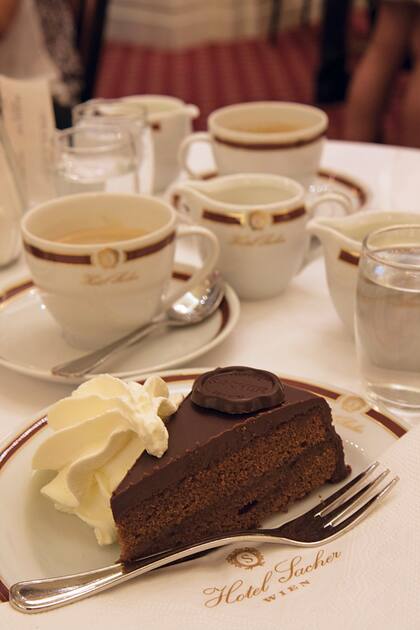 Sacher Torte, emblema del hotel Sacher.