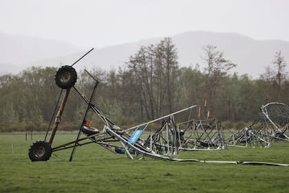 Vientos obligan a cancelar vuelos y cerrar escuelas en Nueva Zelanda