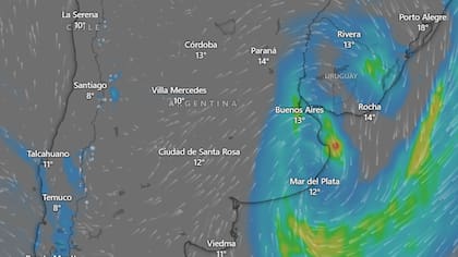 Viernes con mal tiempo