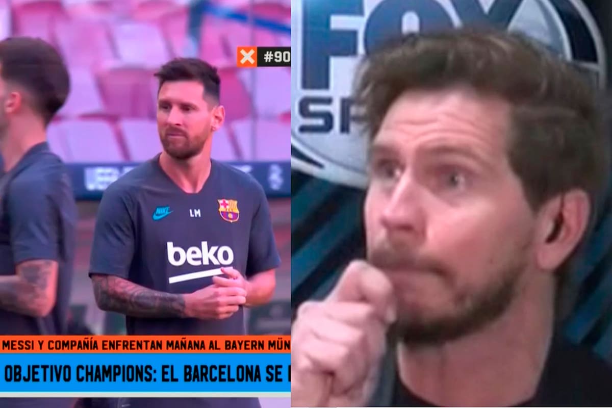 Vignolo no ocultó las ganas de relatar la Champions League