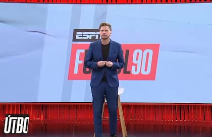Vignolo se tomó con humor el resultado del partido (Foto: ESPN)