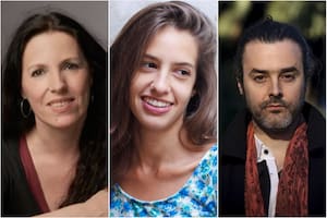 VIII Mundial de Escritura. Los jurados de este año: Mercedes Güiraldes, Julieta Mortati y Pablo Ottonello