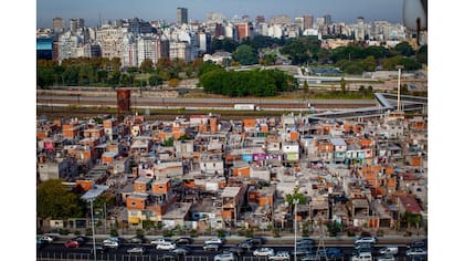 Vista aérea de la Villa 31