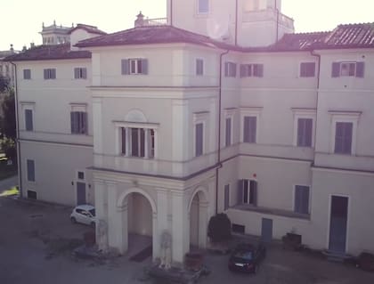Villa Aurora: la espléndida mansión en el centro de una amarga batalla entre una princesa texana y sus hijastros italianos (Captura de video)