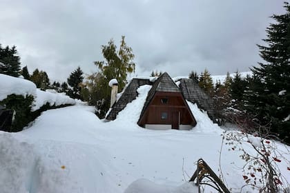 Villa Catedral, bajo la nieve