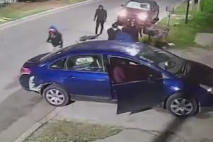 Villa Celina: le robaron e intentó detener a los ladrones a piedrazos
