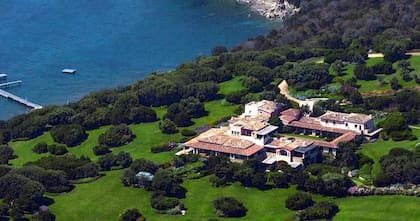Villa Certosa, en la isla italiana de Cerdeña, fue por muchos años propiedad del expremier italiano Silvio Berlusconi