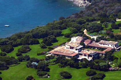 Villa Certosa, que perteneció a Silvio Berlusconi, se puso a la venta