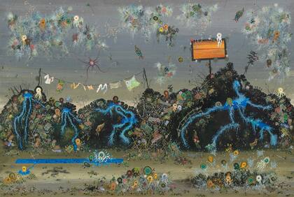 "Villa miseria en el fondo del mar" (2010), de Marcelo Pombo. Base: US$50.000