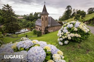 Villa Nougués, aire de Suiza en los cerros tucumanos.
