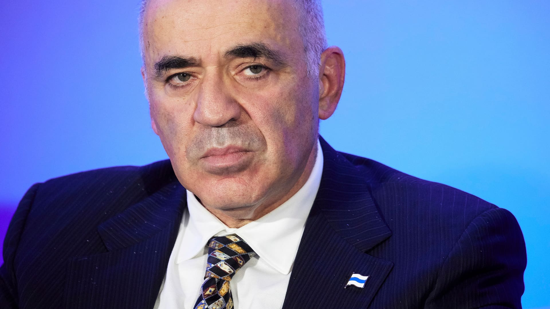 El excampeón mundial de ajedrez, Gary Kasparov