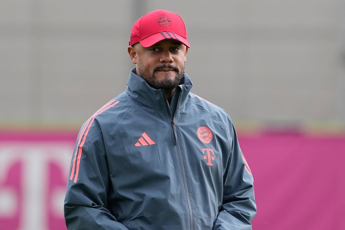 Vincent Kompany, entrenador del Bayern Múnich