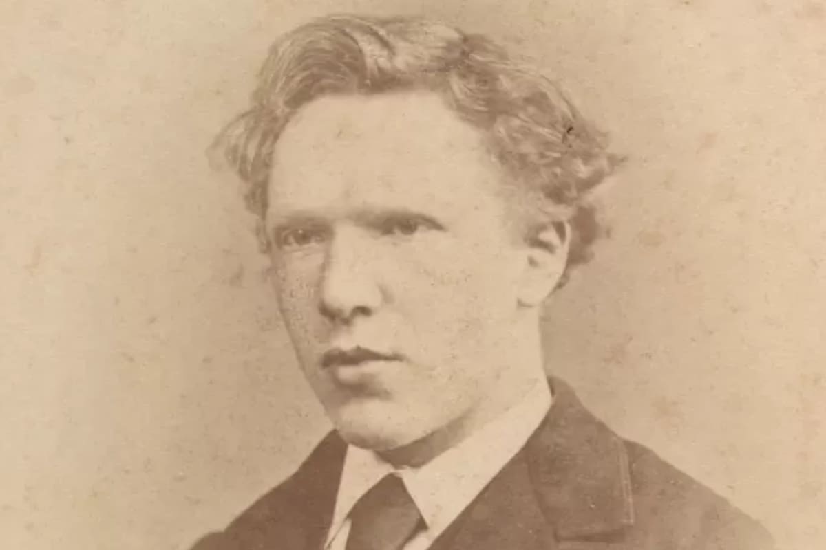 Vincent van Gogh a los 19 años de edad